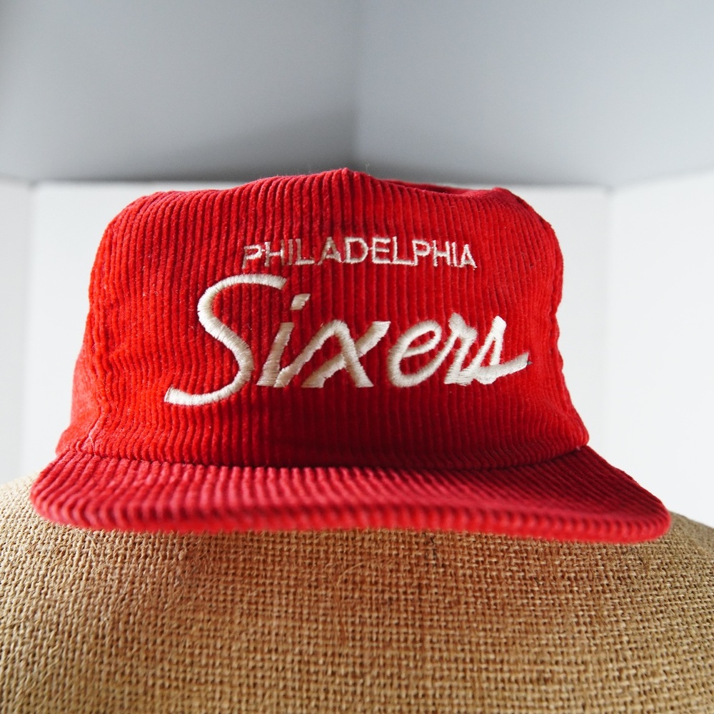 Vintage corduroy Philadelphia 76rs snapback hat